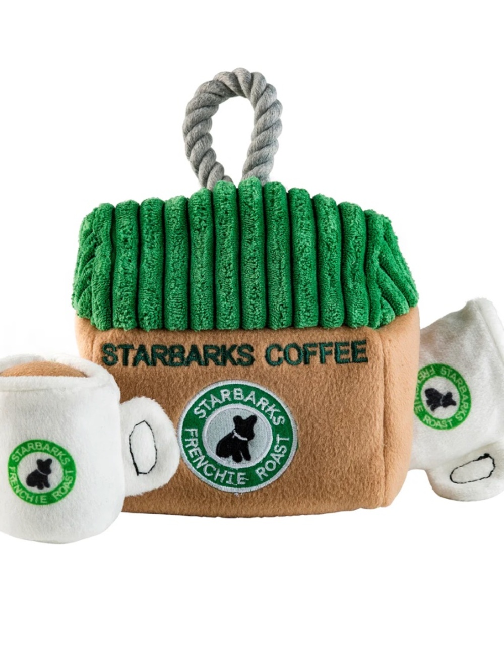 NEW Haute Diggity Dog Starbarks Coffee House Interactive Toy
